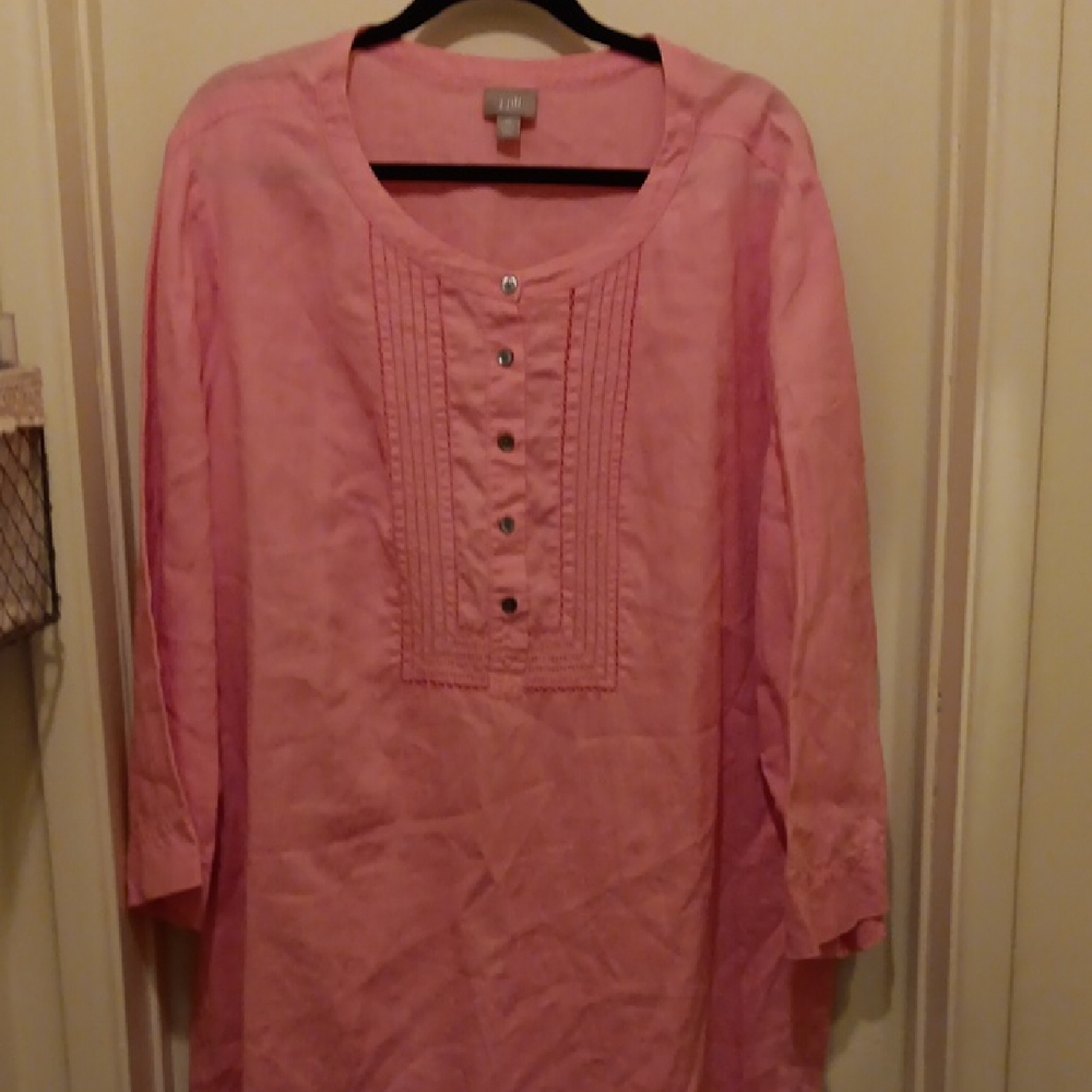 J. Jill Pink Tunic Top